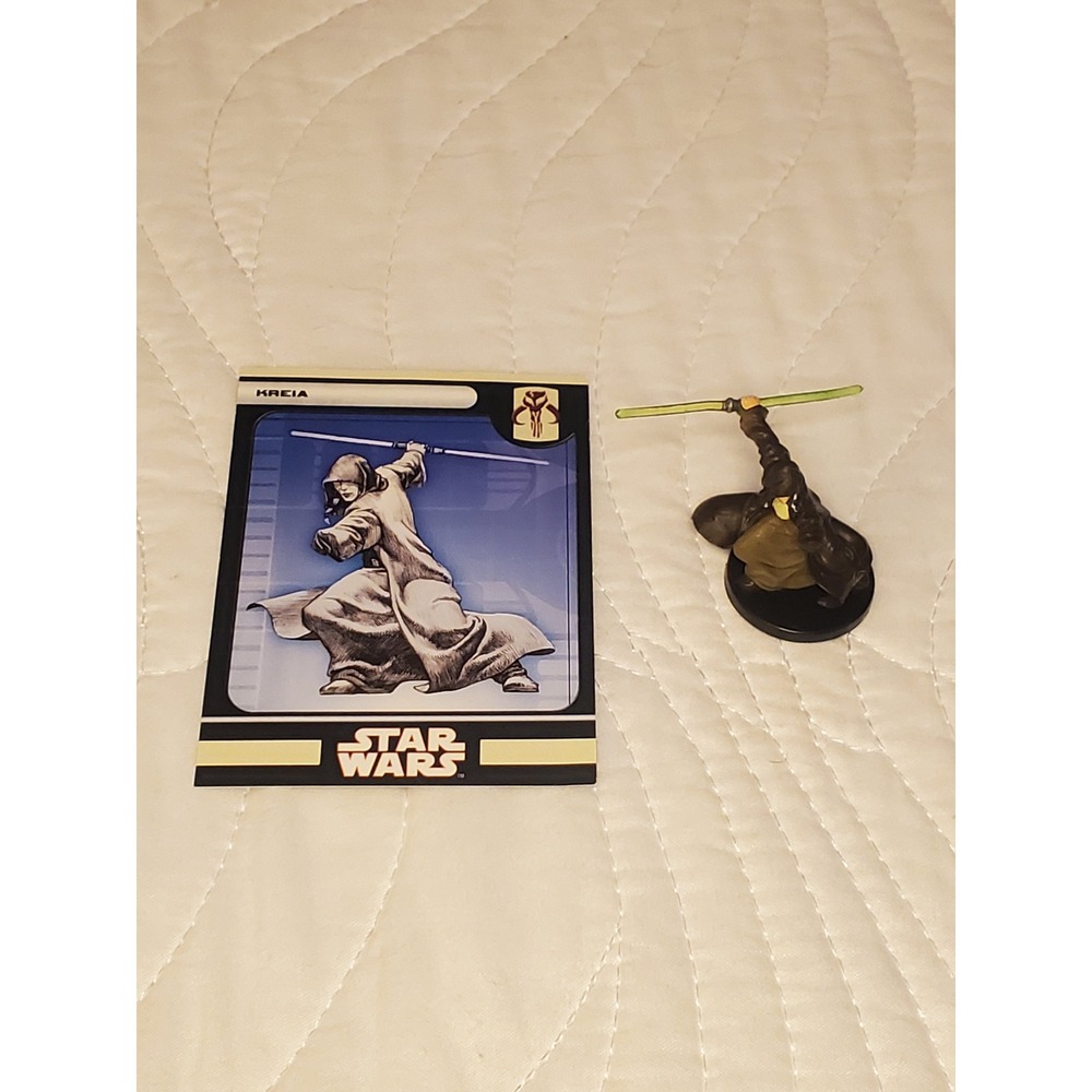 Star Wars Miniatures Kreia 45/60 Knights of the Old Republic KOTOR With Card